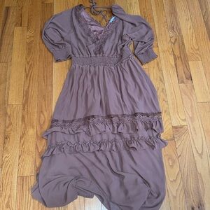 Mauve Baltic Born Maxi Dress XXL